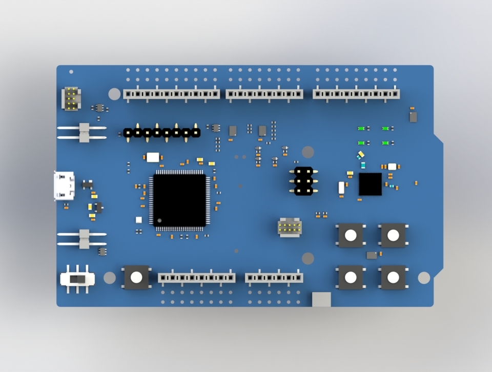 半导体nRF528xx蓝牙5.0原型开发板
